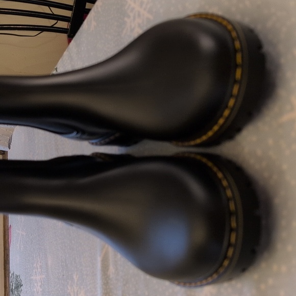 Igor Chelsea Rain Boots Waterproof Ankle‎ Booties Pull On Black Size 38 US 7.5 8 - Picture 2 of 6